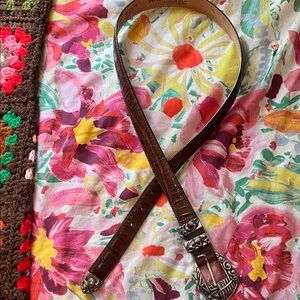 Vintage Brighton  Museum Collection Brown Belt Noah’s Arc